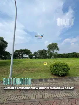 Hunian lokasi super prestigius view golf di Surabaya Barat