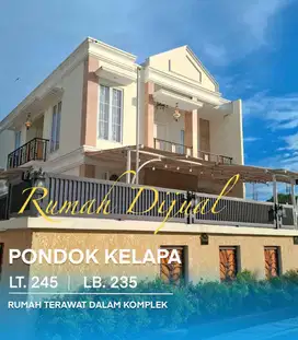 Dijual rumah 4 M furnish di bawah harga pasaran billymoon duren sawit