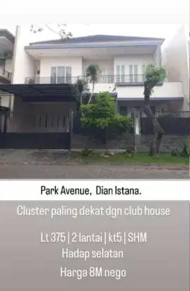Dijual Dian Istana Park Avenue Siap Huni Surabaya Barat