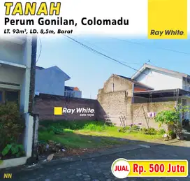 Tanah Kavling Siap Bangun Lokasi Perum Gonilan Colomadu