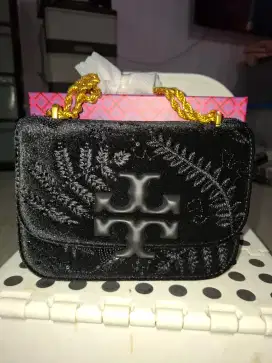 Tas Tory Burch eleanor velvet embellished