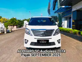 Toyota Alphard SC AUDIOLESS 2014 AT 2.4