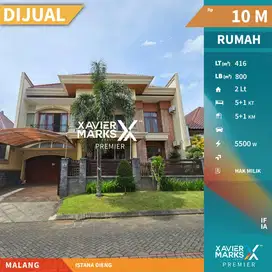 Dijual Rumah Mewah di Istana Dieng Malang