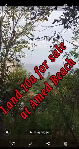 Land 9,5a fo Sale Location at Amed Beach Karangasem Bali