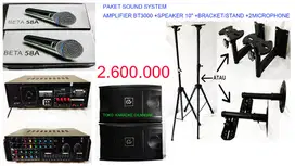 paket sound system karaoke