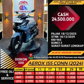 JUAL BELI MOKAS AEROX CONN 2024 BAYAR VIA SHOPEE TOKPED KREDIVO DLL