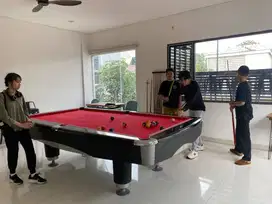 Meja Billiard De belle 9 fit the Rempoa residence Tangerang selatan