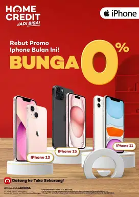 Segampang itu cicilan iphone 13 dan produk lainnya home credit