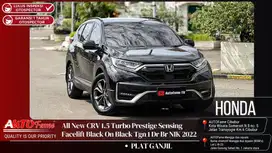 Honda All New CRV 1.5 Turbo Prestige Sensing Facelift Black On Black T