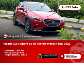 Mazda CX-3 CX3 CX 3 Sport 1.5 AT Merah Metalik 2022/2023