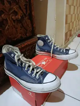 Converse Chuck Taylor 70s Hi Multi Stitch Navy Blue