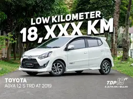 FREE BBM FULL TANK AGYA 1.2 S TRD AT MATIC 2019 PUTIH
