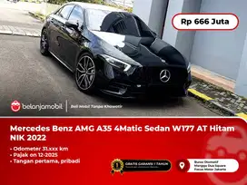 [ TANGAN PERTAMA ] Mercedes Benz AMG A 35 A35 4Matic Hitam 2022/2023