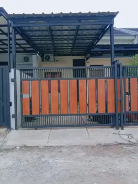 KANOPI BAJA RINGAN ATAP SPANDEK PASIR