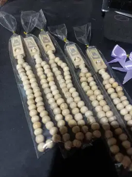 Souvenir Tasbih Kayu 33 Butir