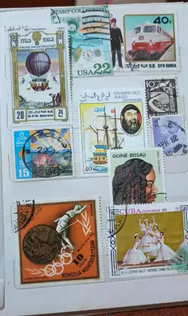 Dijual koleksi perangko