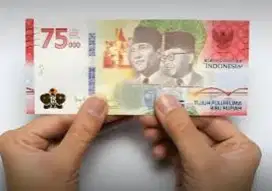Uang 75 ribu edisi spesial