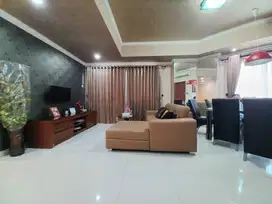 Disewakan Apartmen Royal Mediterania Garden, 2+1BR Furnish Luas 53,5m2