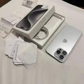 Iphone 15 Pro Max 256 Gb White Titanium All Operator Nominus Fullset