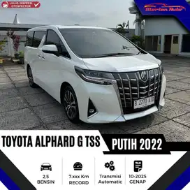 Toyota Alphard G 2.5 AT 2022 km 7 ribuan