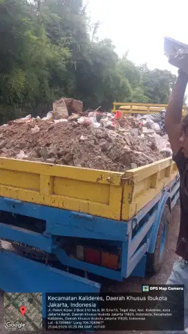Jasa angkut puing atau sampah proyek