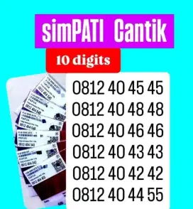 Nomor Cantik 10 angka Manis 10 digit