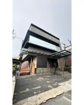 Dijual Gedung ex FnB Hoek 636m2 14,5x44 SHM di Jalan Kemang Raya
