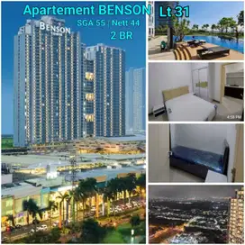 JUAL APARTMENT BENSON 2 BEDROOM FULL FURNISH MURAH