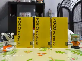 Poco M7 Pro 5G 8/256 garansi resmi BARU : segel dus