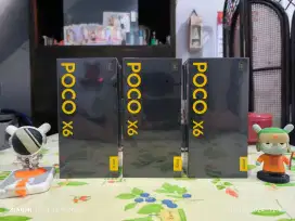 Poco X6 12/256 garansi resmi BARU : segel dus