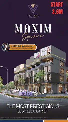 Ruko Maxim di Boulevare Gading Serpong Samping Kantor SOHO