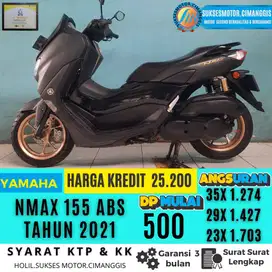 NEW NMAX 155 CON ABS KEYLESS PROMO DP MURAH CASH&KREDIT BERGARANSI