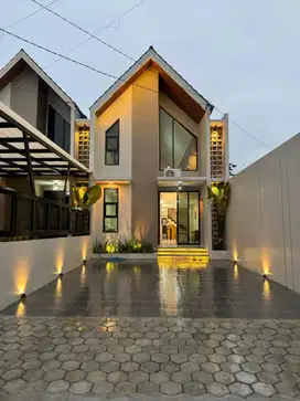 Rumah Scandinavian Mewah Di Jalan Kaliurang Km 9