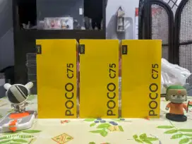 Poco C75 6/128 8/256 garansi resmi BARU : segel dus