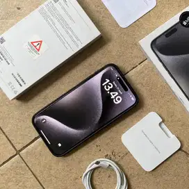 HOT DEALS! IPHONE 15 PRO MAX BLACK TITANIUM 256 GB - RESMI Blibli