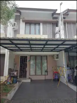 Jual rumah cluster viola Graha Raya deket Alam sutera