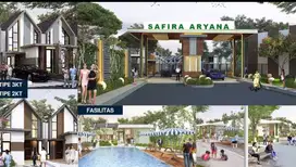 DIJUAL RUMAH 1 LANTAI LT85m² LOKASI STRATEGIS DI SAFIRA ARYANA