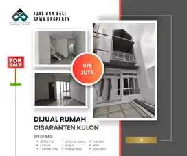 Jual rumah 2 lantai di Cisaranten Kulon Arcamanik Kota Bandung 4 unit