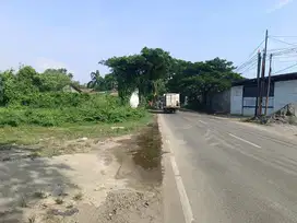 Tanah Tigaraksa LT 1600 m2, SHM, Jln Raya, Cocok Gudang, Jual Cpt