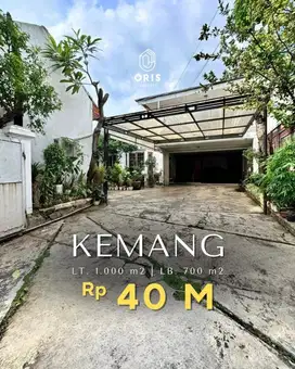 Rumah Area Komersil Cocok Utk. Usaha di Kemang Jakarta Selatan