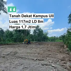 1,7Jt/m Dijual Tanah Jalan Kaliurang di Pakem Sleman