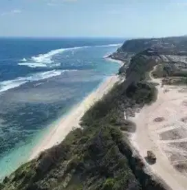 Tanah Spectacular Cliff Front  Plus Padang Golf Pandawa Nusa Dua Bali