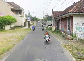 Tanah strategis jalan aspal wedomartani dekat jalan raya tajem