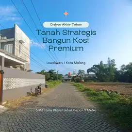 Dijuuual Tanah SHM Siap Baalik Nama Kota Maalang Merjosari Dekat UNISM