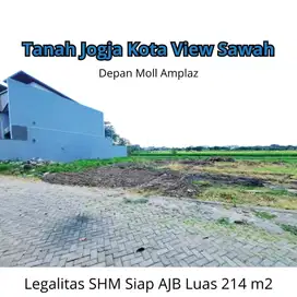 Jarang Ada Tanah Didalam Kota Jogja View Sawah