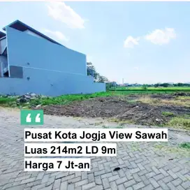 Tanah Dijual Di Kota Jogja View Sawah Jarang Ada