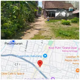 Tanah kecil sangat strategis dekat ringroad jalan kaliurang KM6