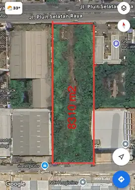 Dijual tanah, Jl. Pluit Selatan Raya , Penjaringan