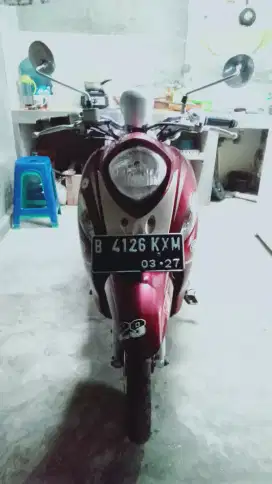 Jual Yamaha Fino ungu 2014