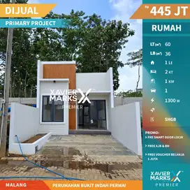Super Murah Rumah Gress di Bukit Indah Permai Malang Dekat Exit Tol